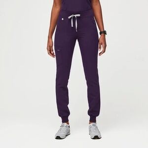 Figs Women's Zamora Jogger Pants in Purple Jam